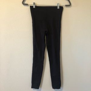 Spanx Black Look At Me Now Seamless Leggings